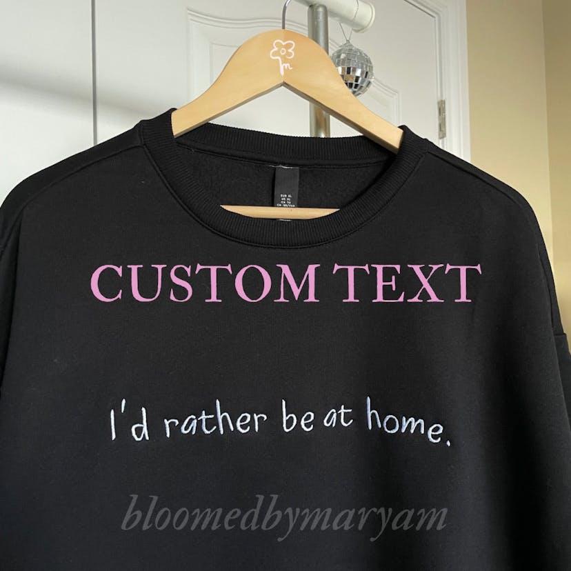 Custom Text Sweater image