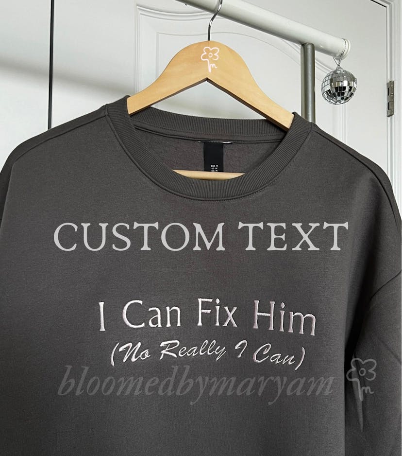 Custom Text Sweater image