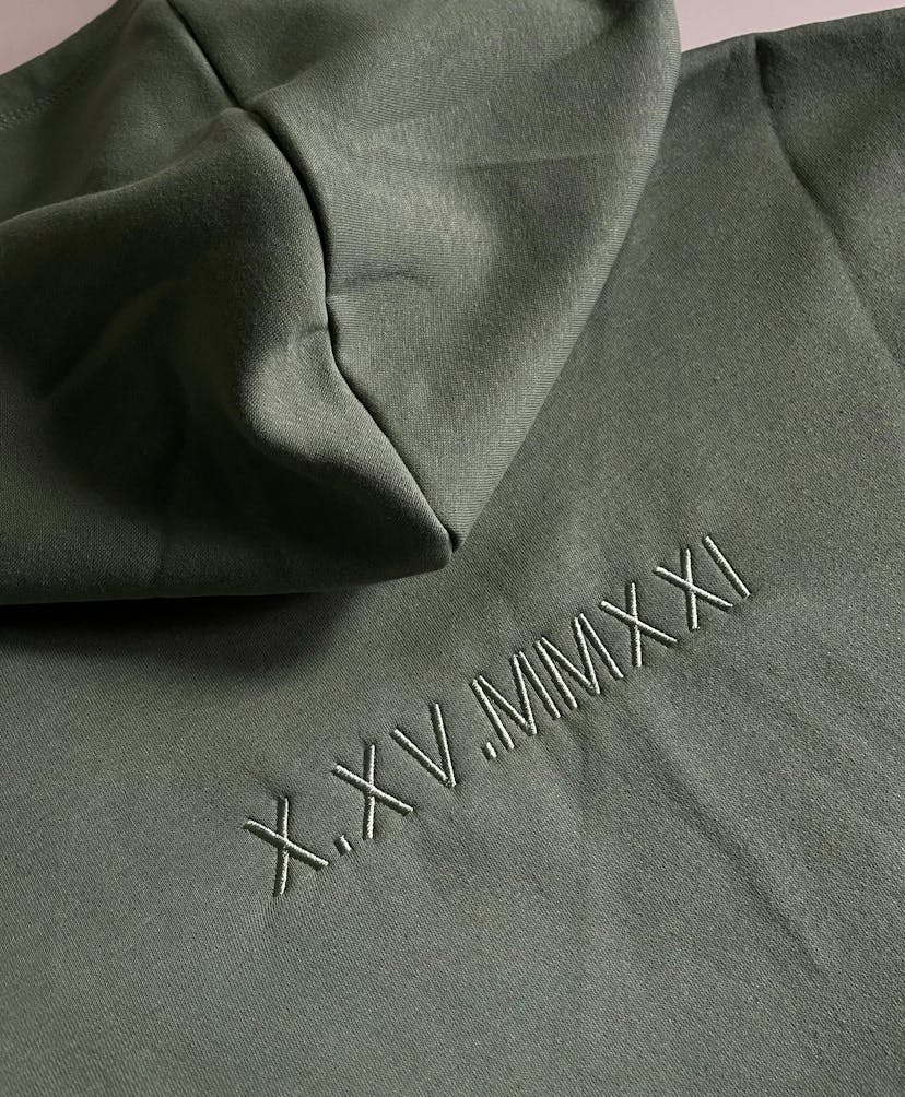 Back Roman Numeral sweater image